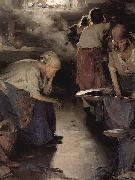 Ilja Jefimowitsch Repin The Washer Women oil on canvas